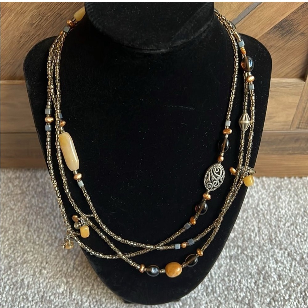 Silpada Serpentine Boho Necklace 60”